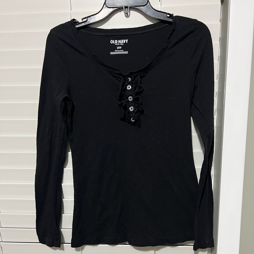 Old navy  top size small black